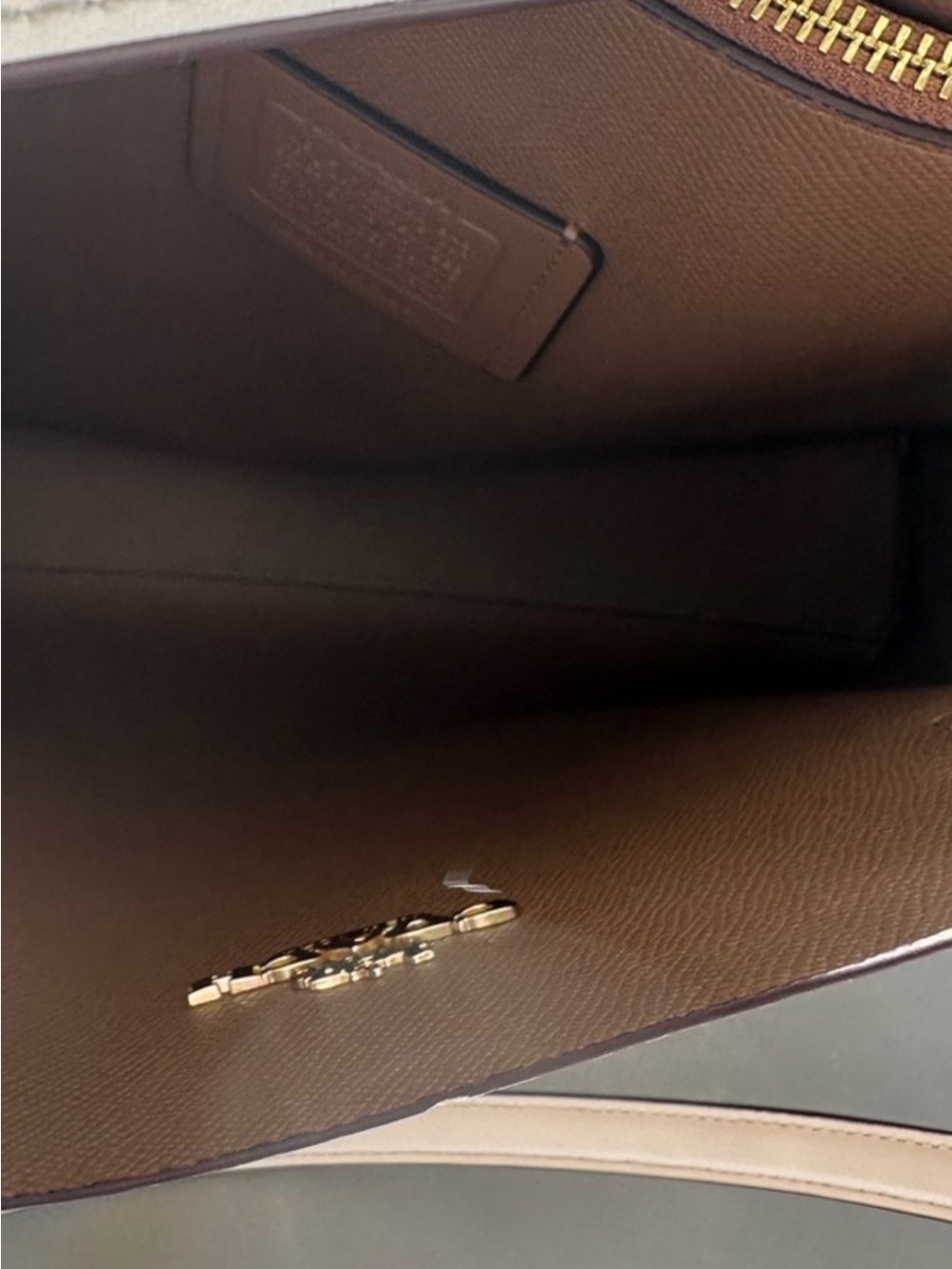 Coach Signature Tote in Blush Beige - Picture 5 of 7